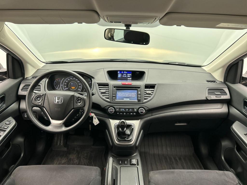 Honda CR-V 1.6D Comfort | Origineel NL | Navigatie | Climate, Auto's, Honda, Voorwielaandrijving, Euro 5, Gebruikt, Zwart