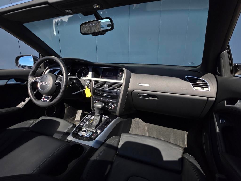 Audi A5 Cabriolet 1.8 TFSI S-line B&O Sport leer DAB, Auto's, Gebruikt, 4 cilinders, Cabriolet, 4 stoelen