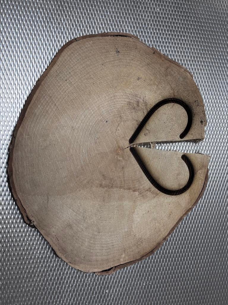 BERKEN HOUTSCHIJF - GEDENKSCHIJF - GEBROKEN HART, Ophalen of Verzenden, Nieuw