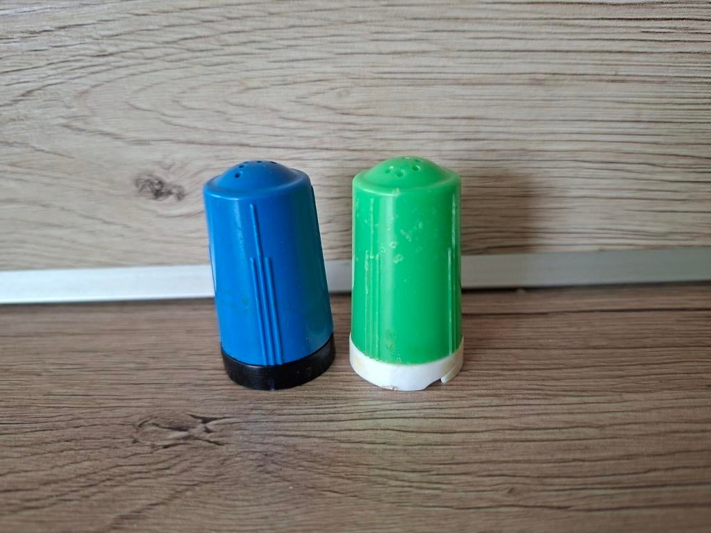 Peper- en zoutstel, plastic, Ophalen of Verzenden