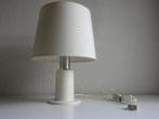 Vintage retro space age design ERCO witte tafellamp met rvs, Space Age, Gebruikt, Ophalen of Verzenden, Overige materialen
