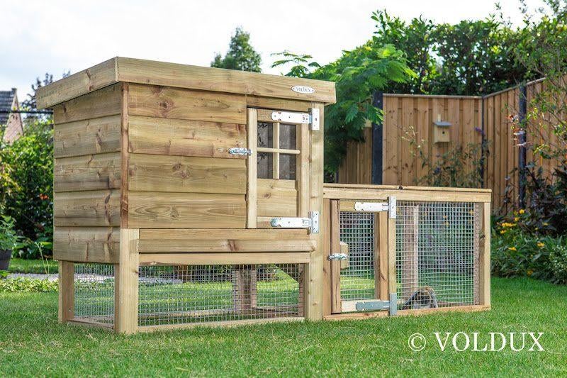 Konijnenhok Gradje, Dieren en Toebehoren, Knaagdieren en Konijnen | Hokken en Kooien, 110 cm of meer, Nieuw, Ophalen of Verzenden