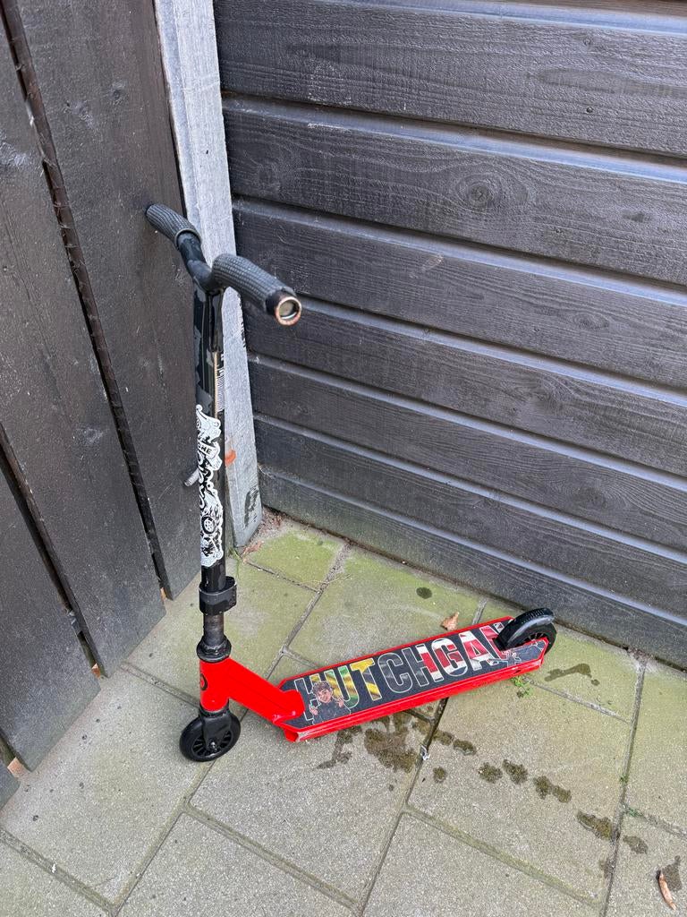 Oxelo MF One Stuntstep - Rood/Zwart, Fietsen en Brommers, Steps, Ophalen of Verzenden, Gebruikt, Overige typen