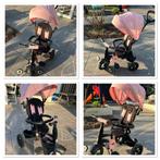 Qplay Rito 3-in-1 duwfietsje, Ophalen, Gebruikt, Duwstang