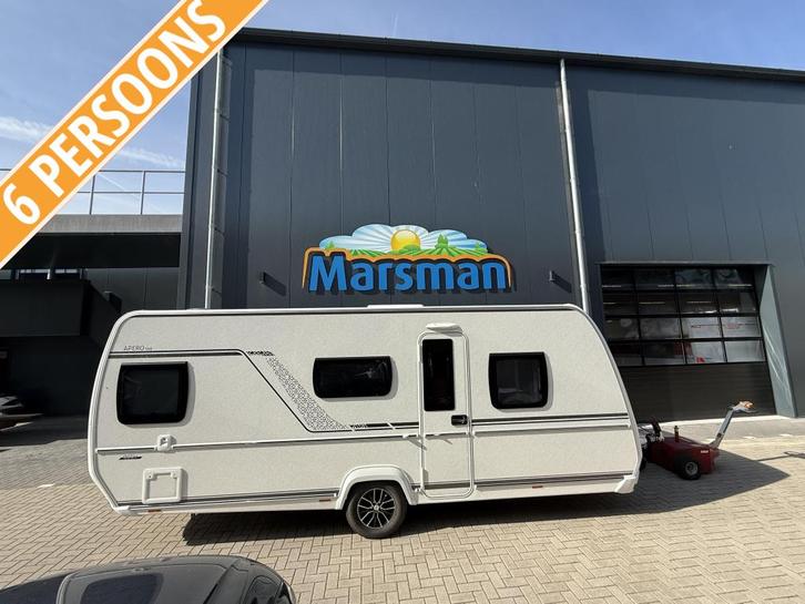 Fendt Apero Activ 560 SKM, Caravans en Kamperen, Caravans, tot en met 6, 1250 - 1500 kg, Overige, Fendt, Overige typen, 6 tot 7 meter