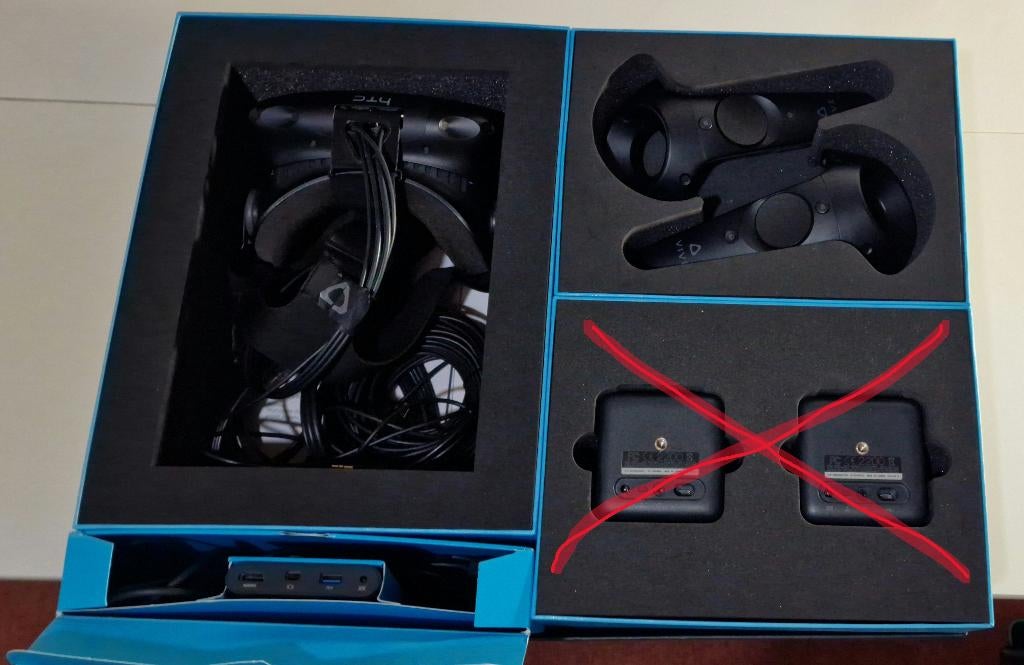 HTC Vive VR ,Accessories, No Base Stations, Parts/Repair, Spelcomputers en Games, Virtual Reality, Ophalen, Gebruikt, VR-bril