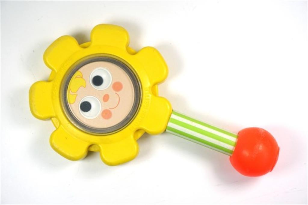Rammelaar Fisher Price Flower Rattle, Gebruikt, Ophalen of Verzenden, Rammelaar, Nvt