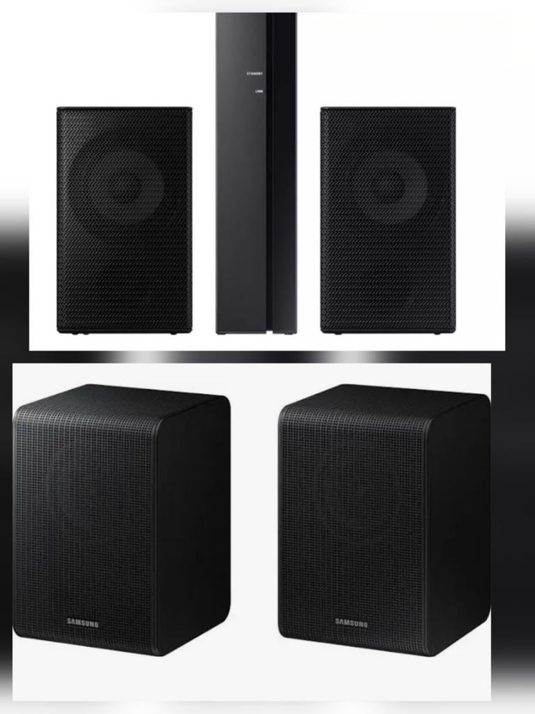 Gezocht: Samsung SWA-9100S of SWA-9200S achterspeakers, Audio, Tv en Foto, Luidsprekers, Ophalen, Gebruikt, Front, Rear of Stereo speakers