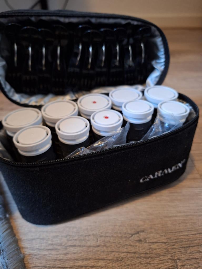 Carmen Haarkruller Set met Travel Case, Ophalen of Verzenden, Gebruikt, Overige typen