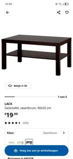 IKEA Lack tafeltje, Ophalen, 50 tot 100 cm, Vierkant, 50 tot 100 cm