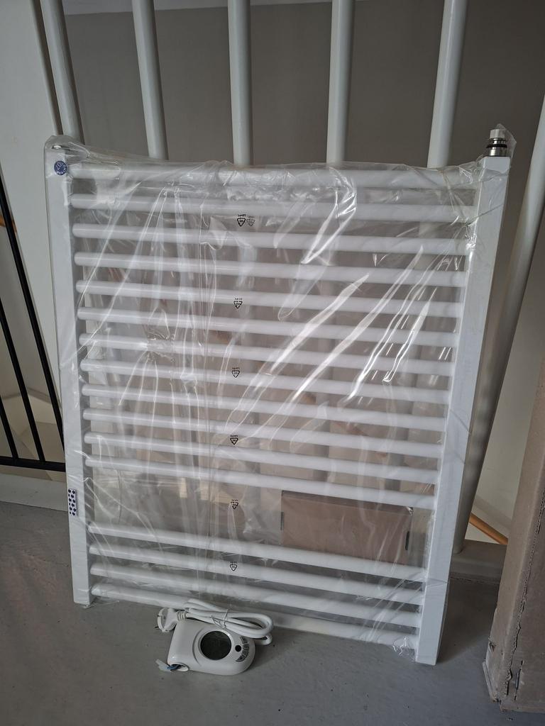 Design handdoek radiator nieuw, Doe-het-zelf en Verbouw, Verwarming en Radiatoren, Ophalen, 30 tot 80 cm, Hoog rendement (Hr)