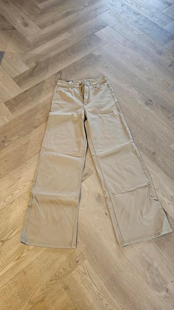 BROEK MAAT 38 H&M NIEUW, Zwart, Nieuw, Lang, Ophalen