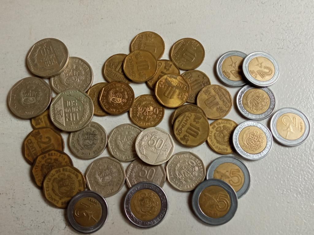 Peru lot munten., Postzegels en Munten, Munten | Amerika, Ophalen of Verzenden, Zuid-Amerika, Setje