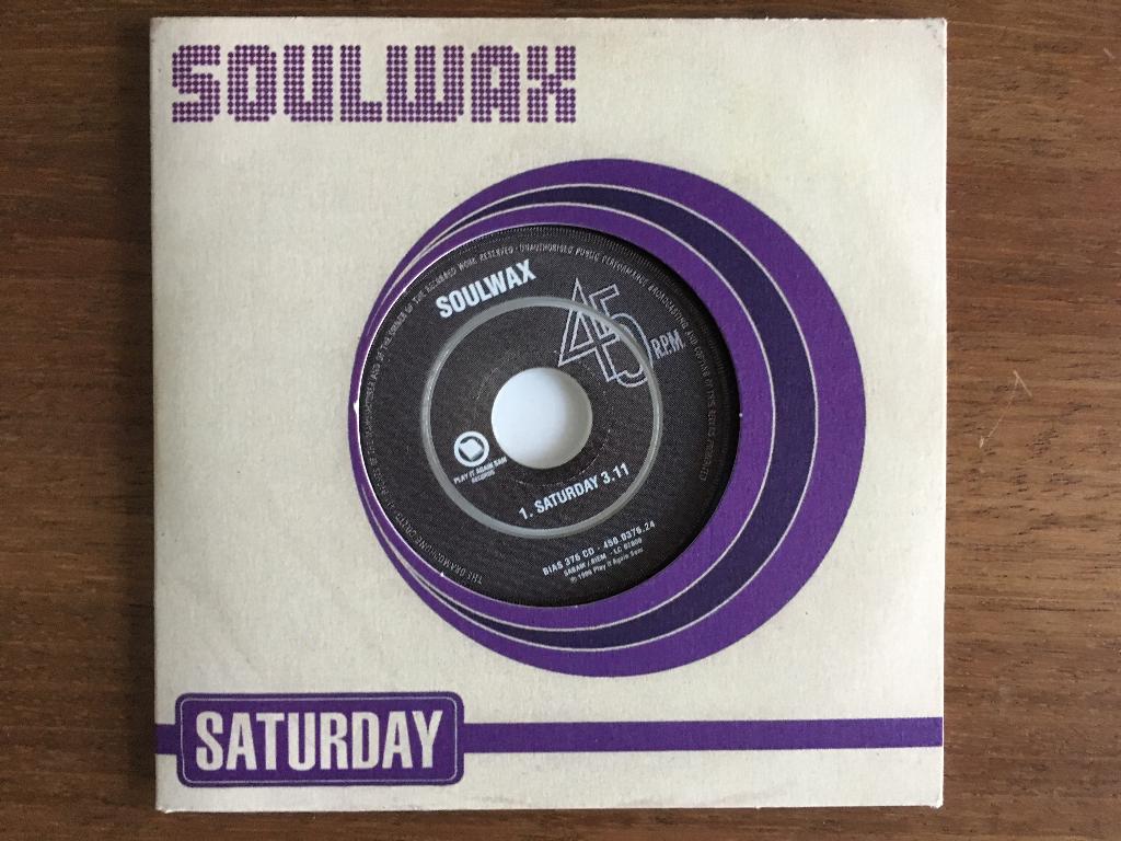 Cd Single Soulwax Saturday NIEUW, 1 single, Ophalen of Verzenden, Nieuw in verpakking, Pop