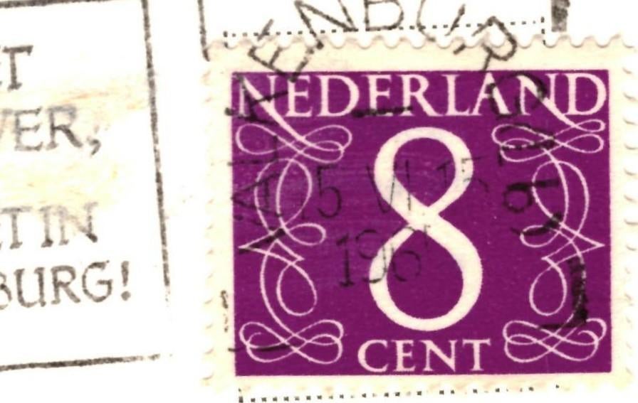 939104	Valkenburg	Cauberg	1965	Gelopen met postzegel, Ophalen of Verzenden, 1960 tot 1980, Gelopen, Limburg