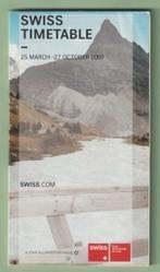 Swiss International Air Lines Timetable 25 MARCH - OCT 2007, Verzamelen, Ophalen of Verzenden, Gebruikt, Boek of Tijdschrift