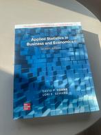 Applied Statistics in Business and Economics - 7e editie, Ophalen of Verzenden, Gelezen, Economie en Marketing