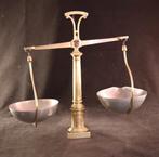 Antieke 19e eeuwse bronzen weegschaal, Ophalen of Verzenden