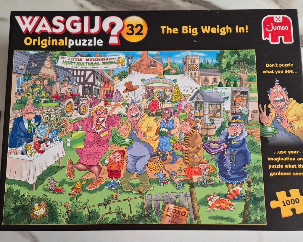 3 Wasgij Originalpuzzels, Ophalen of Verzenden, 500 t/m 1500 stukjes, Zo goed als nieuw