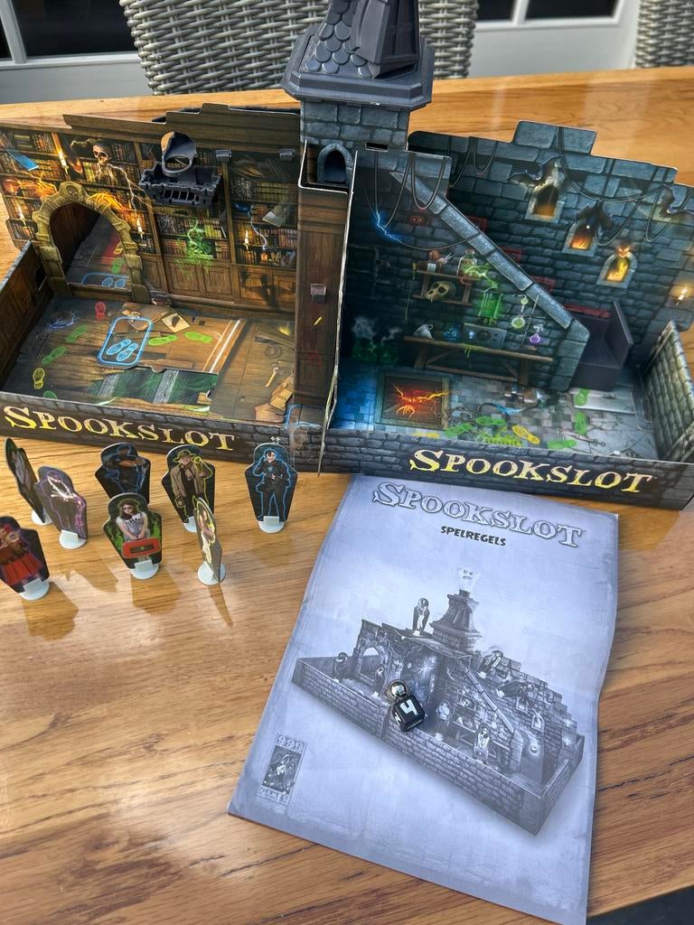 Spookslot bordspel, Hobby en Vrije tijd, Wargaming, Ophalen of Verzenden, Zo goed als nieuw