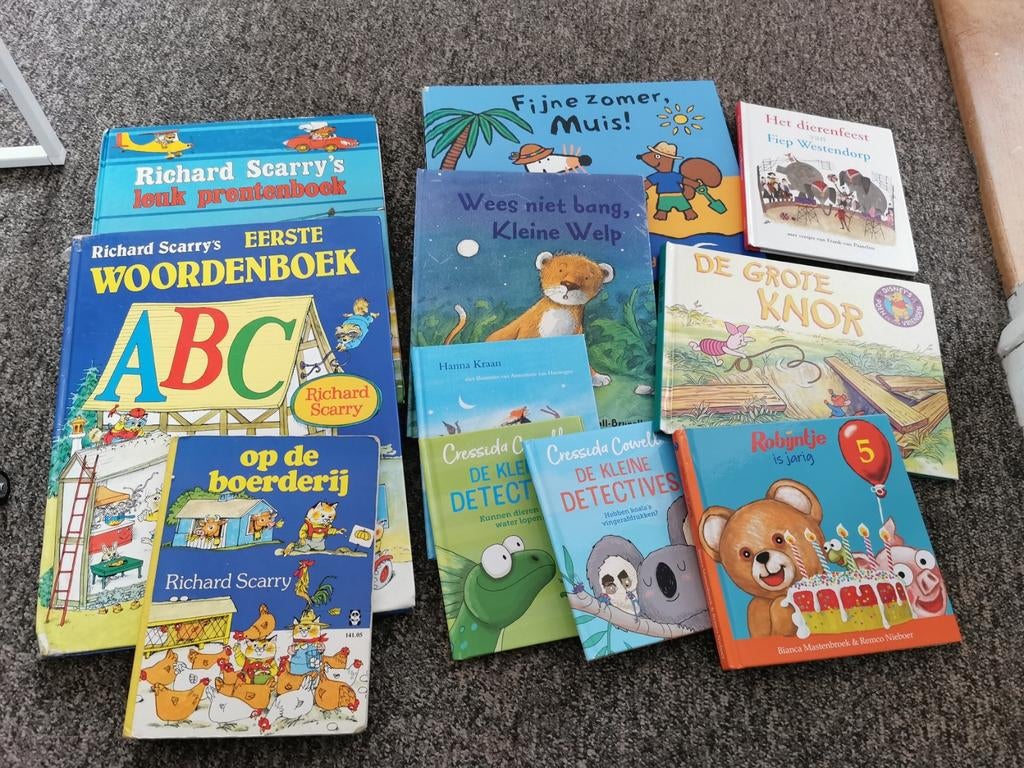 Kinderboeken, Ophalen, Zo goed als nieuw, 3 tot 4 jaar