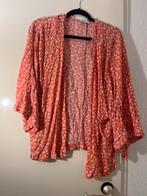 Tally Weijl Kimono met bloemenprint - Maat M, Maat 38/40 (M), Oranje, Ophalen of Verzenden, Zo goed als nieuw