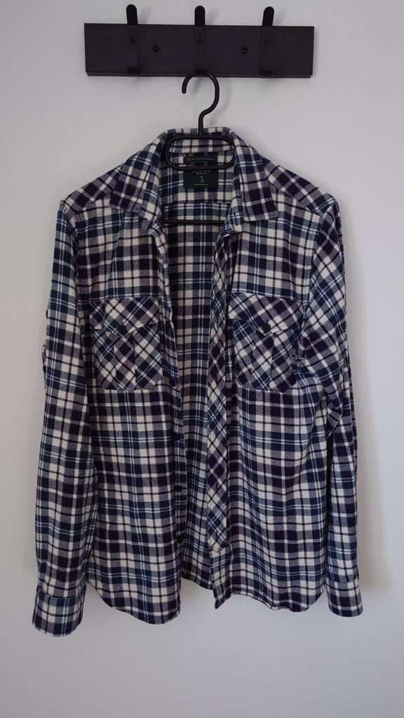 Butcher of Blue overshirt - bijna nieuw - maat S, Butcher of Blue, Blauw, Halswijdte 38 (S) of kleiner, Ophalen of Verzenden
