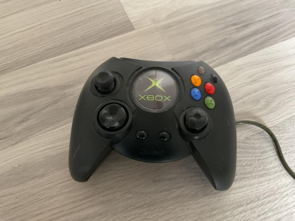 💥 Originele Xbox Duke Controller – Zwart 💥, Spelcomputers en Games, Spelcomputers | Xbox | Accessoires, Ophalen of Verzenden