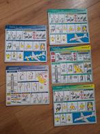 Vliegtuig veiligheidskaarten. Transavia. Verzamelitems., Ophalen of Verzenden, 1:72 tot 1:144, Overige merken