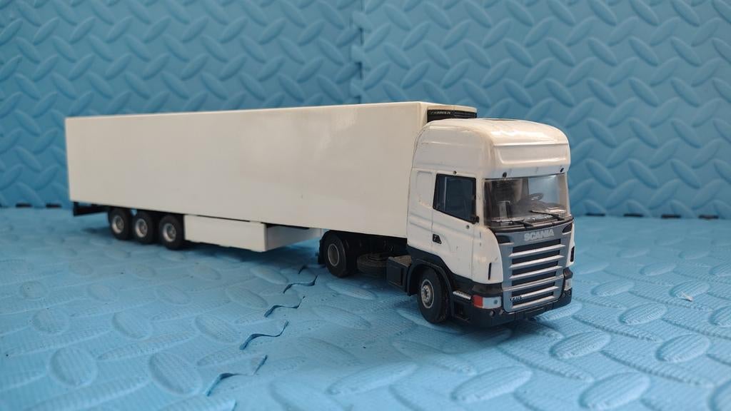 Scania R470 Koeltrailer Lion Toys, Ophalen, Zo goed als nieuw, Bus of Vrachtwagen, Lion Toys