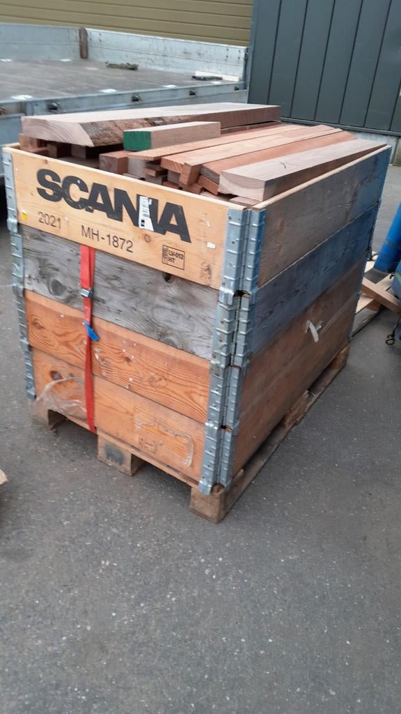 Noten hout, en resthout donker gekleurd, Ophalen of Verzenden, Nieuw