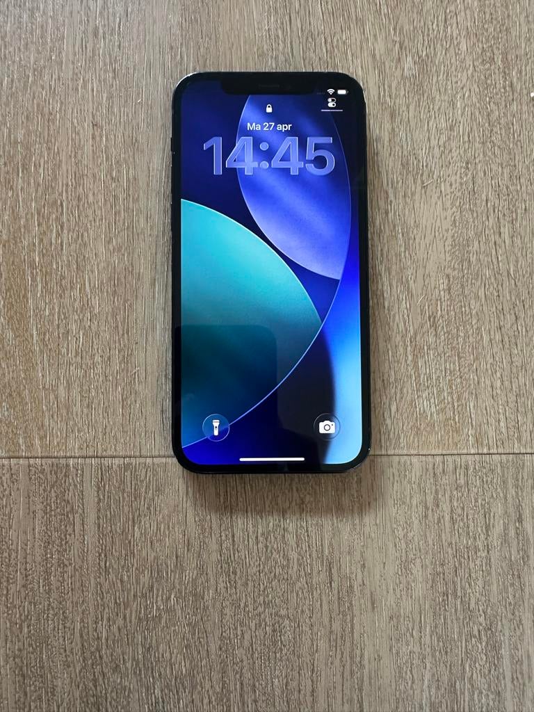 iPhone 12 - 128GB - Donkerblauw - Gebruikt, Blauw, Ophalen of Verzenden, IPhone 12, 128 GB