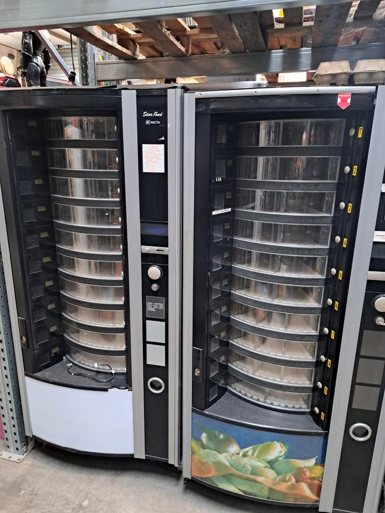 Necta Starfood Vendingmachine - Eierautomaat, Ophalen