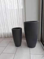 3 Elho bloempotten zowel voor binnen als buiten geschikt, Tuin en Terras, Ophalen, Rond, Binnen, Zo goed als nieuw