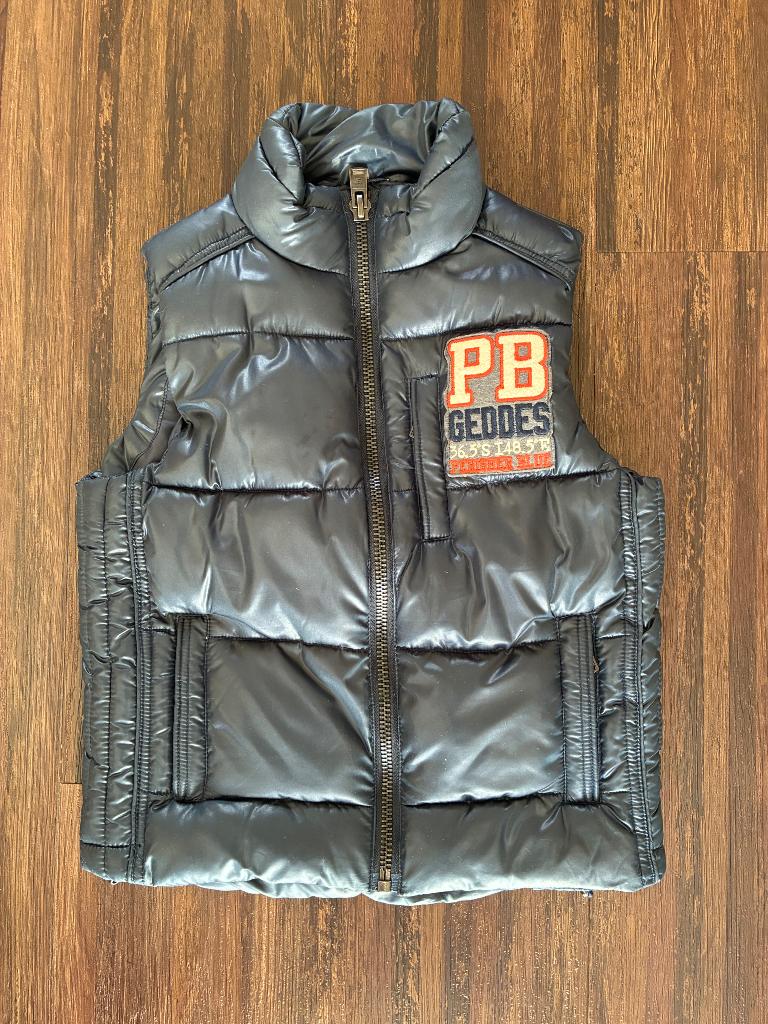 Bodywarmer jongens, Kinderen en Baby's, Kinderkleding | Maat 122, Ophalen, Zo goed als nieuw, Jongen, Jas