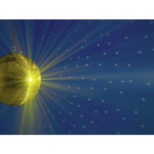 EUROLITE Mirror Ball 50cm gold - goud Spiegelbol, Muziek en Instrumenten, Licht en Laser, Geluidgestuurd, ., Discobol, Nieuw