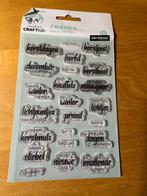 Craftlab stempel kerstpost, Ophalen of Verzenden, Zo goed als nieuw