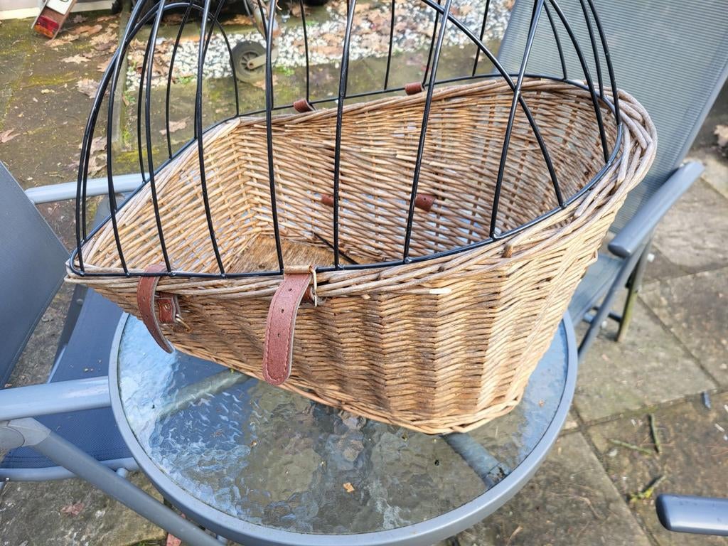 Hondenfietsmand    Reismand voor achter op de fiets, Ophalen