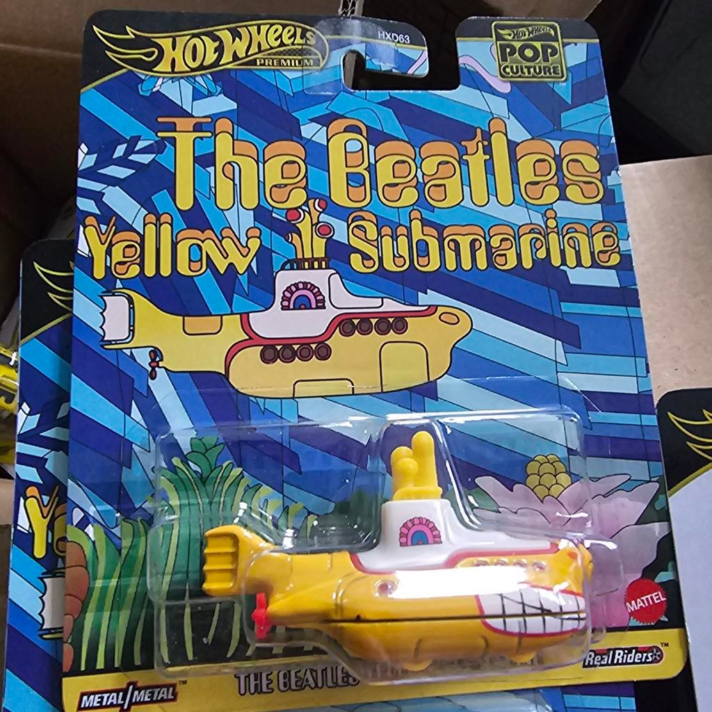 Hot Wheels Premium The Beatles Yellow Submarine, Verzamelen, Speelgoed, Nieuw, Ophalen of Verzenden