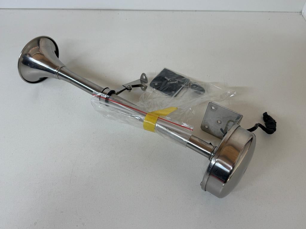 Luchthoorn / scheepshoorn 40 cm 12V, Ophalen of Verzenden, Gebruikt, Overige typen