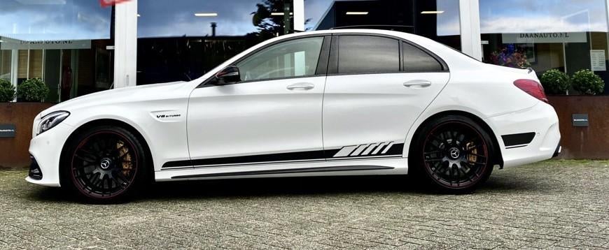 Amg edition sticker edition1 logo w205 c-klasse coupe c63 c-, Auto diversen, Tuning en Styling, Ophalen of Verzenden