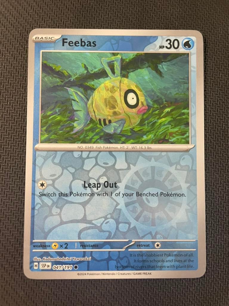 Feebas 041/191 Reverse Holo Surging Sparks Packfresh, Verzenden, Zo goed als nieuw