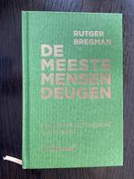 Rutger Bregman: De meeste mensen deugen. Hardcover, leeslint, Boeken, Maatschappij en Samenleving, Ophalen of Verzenden, Zo goed als nieuw