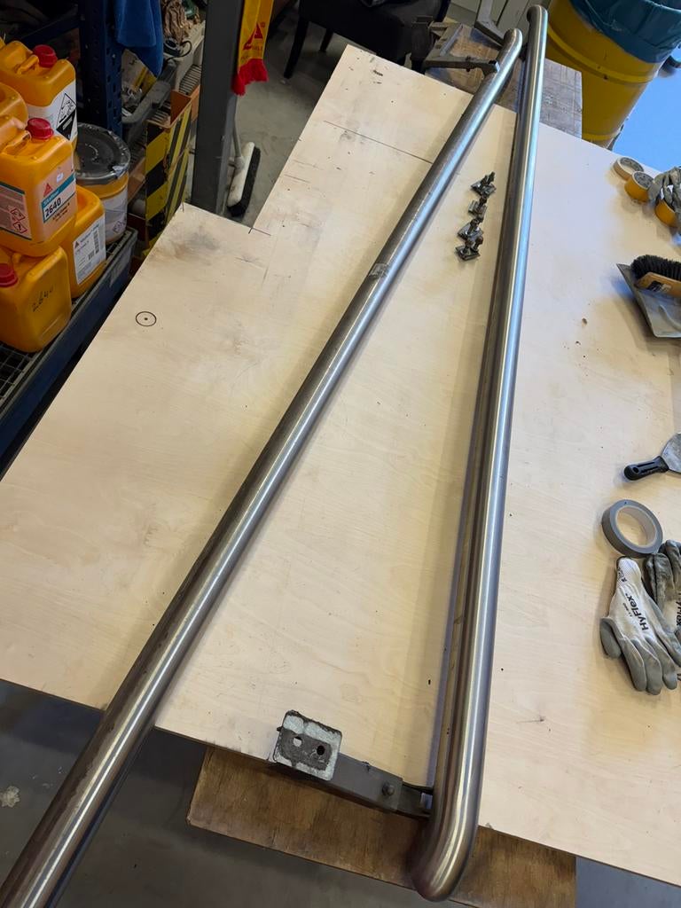 Sidebars VW Crafter 2018+ lengte bus L3, Ophalen, Gebruikt