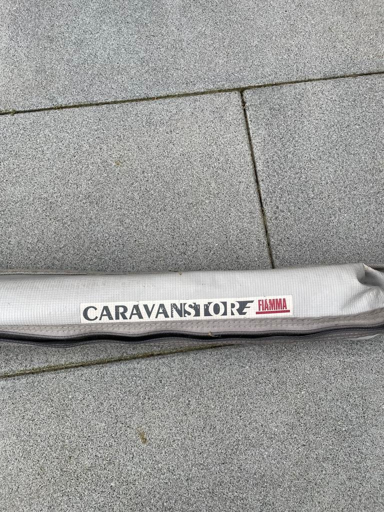 Fiamma zakluifel 4.00 mtr met 3 rafters, Caravans en Kamperen, Ophalen, Gebruikt