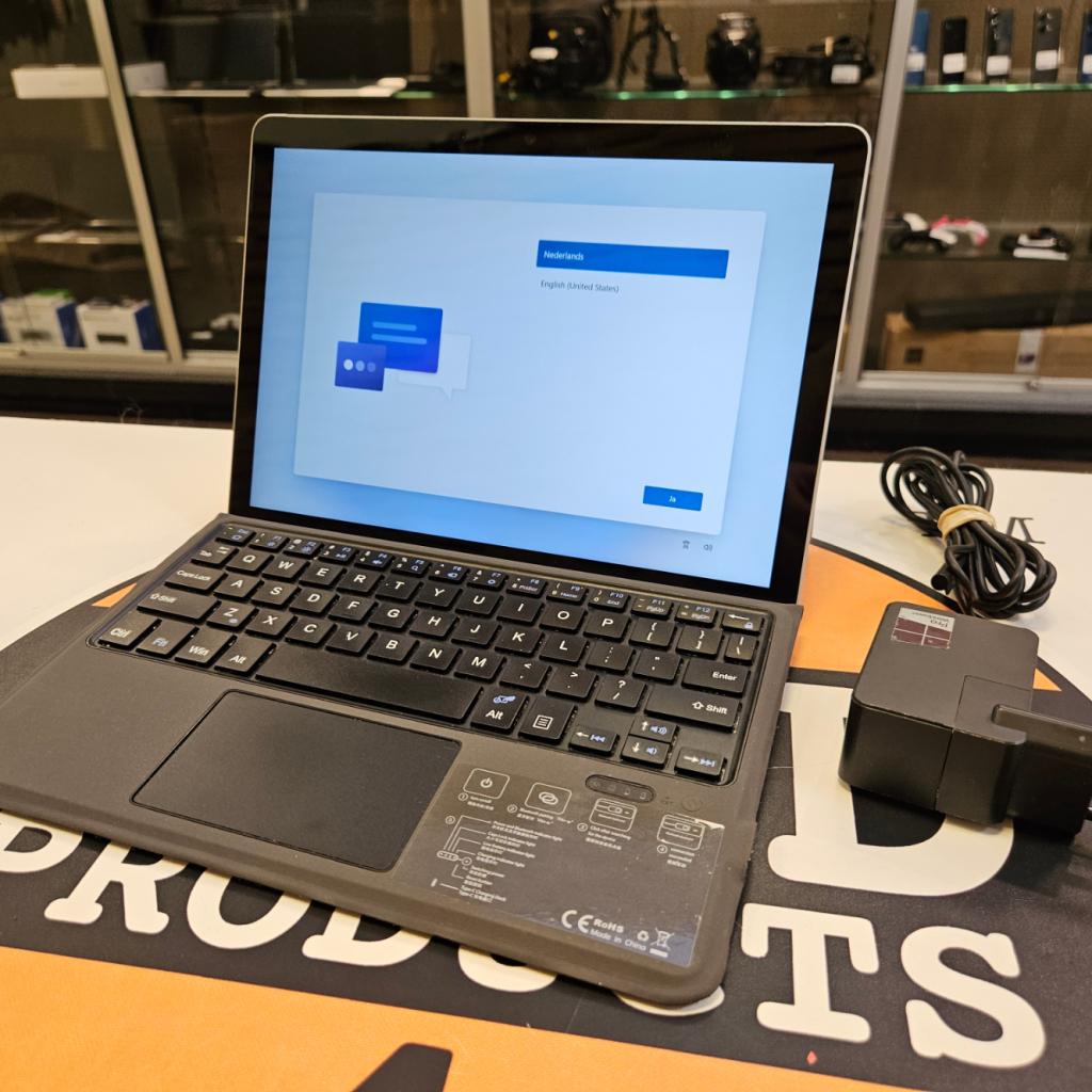 Microsoft Surface Go 2 64GB + Toetsenbord, Computers en Software, Windows Laptops, Microsoft, Zo goed als nieuw, Support@microsoft.com