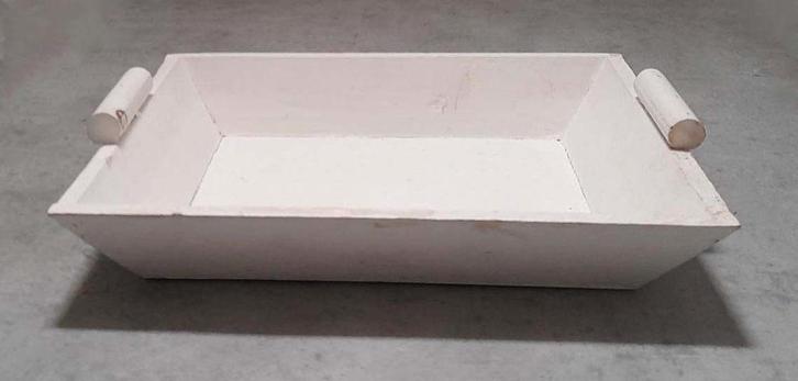 PLATEAU / dienblad voor kaars, vaasje, waxinelichtje etc., Huis en Inrichting, Woonaccessoires | Dienbladen, Gebruikt, Hout, Rechthoekig