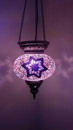 Diverse Oosterse Marokkaanse Turkse hanglamp glasmozaiek, 50 tot 75 cm, Oosters Arabisch 1001nacht Boho Ibiza Marrakech Marokkaans Turks