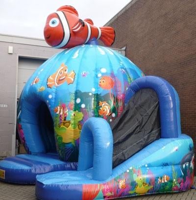 SeaWorld Disco Springkussen v.a. €85 – Tropisch feestje, Hobby en Vrije tijd, Ophalen, Zo goed als nieuw, Overige