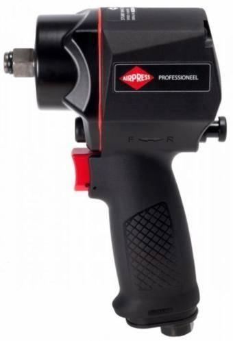 Airpress professionele korte slagmoersleutel 1/2'', Auto diversen, Autogereedschap, Nieuw, Ophalen